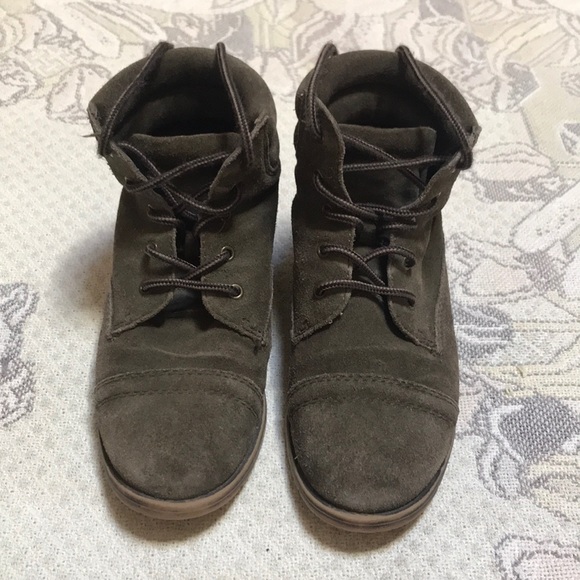 Steve Madden Maecie army green laceup combat boots - Picture 3 of 8